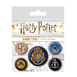 Hogwarts Symbols Badge Pack