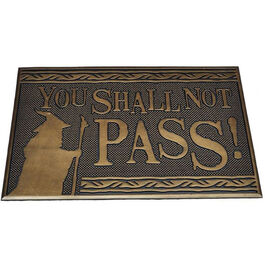 Lord of the Rings - Shall not pass Rubber Doormats