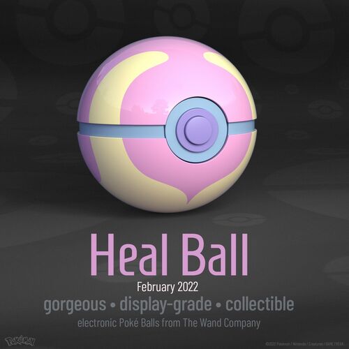 Pokmon Die-Cast Heal Ball Replica