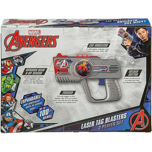 Set de Pistolas laser Marvel Vengadores Ensamble