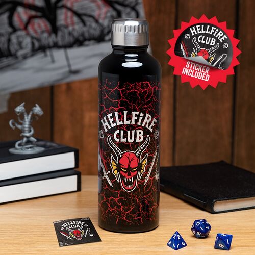Botella Metlica Hellfire Club Stranger Things