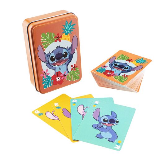 Stitch Playing Cards in a Tin