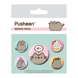 PYR - Pusheen Says Hi! Badge Pack