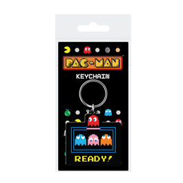 Llavero de goma Pac-Man