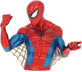Bust Bank - Marvel Spider Man (Metallic) 20 cm