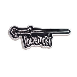 Pin Varita de Voldemort  3x3x0.5 cm