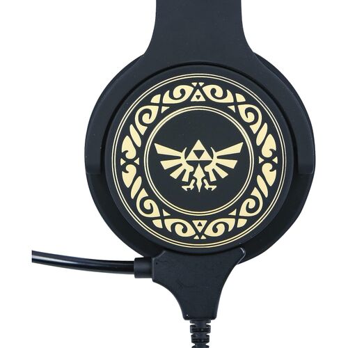 Legend of Zelda Crest Kids Interactive headphones Black