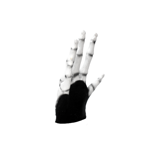 Large Skeleton Hands (white) One Size Only