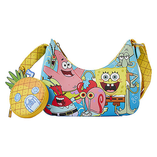 Bolso Bandolera Personajes De Bob Esponja Cm Redstring Espa A B B