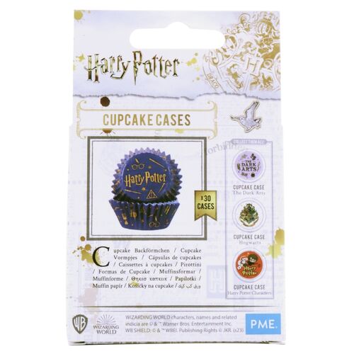 Pack 30 cpsulas de papel Harry Potter - Wizarding World 3 x 5,2 cm