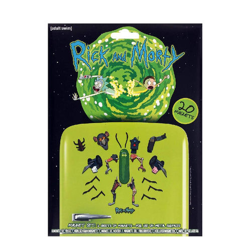 Pyramid international RICK AND MORTY THE PICKLE MAGNET SET