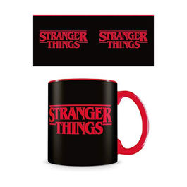 PYR - Taza Desayuno Stranger Things Logotipo