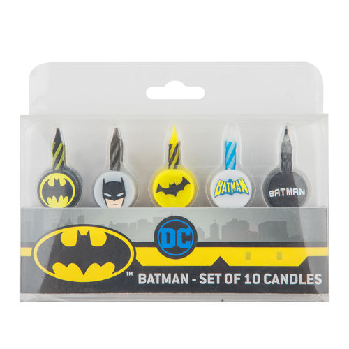 Velas de cumpleaños Batman
