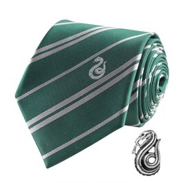 CNR - Set Corbata + Pin Licencia Harry Potter Slytherin