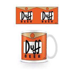 Taza desayuno Los Simpson Cerveza Duff