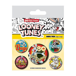 Bugs Bunny 80 years Badge Pack