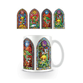 Taza de desayuno Vidrieras Zelda 315 ml