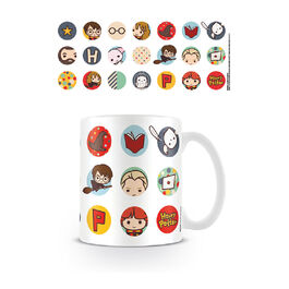 Taza desayuno Harry Potter Círculos Chibi