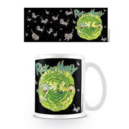 Taza desayuno Rick & Morty Dimensión Gatuna