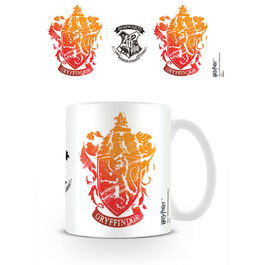 Harry Potter Gryffindor Stencil Crest Mug