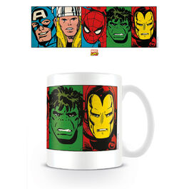Marvel Comics Faces Mug