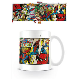 Marvel Comics Spider-Man Panels Mug