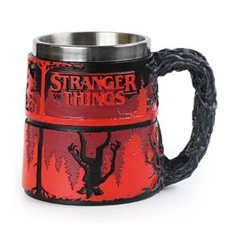 Jarra Cerveza 3D Poliresina Stranger Things Del Revés