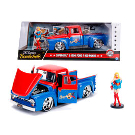 Set figuras Pick up Ford F-100 y Supergirl 1:24