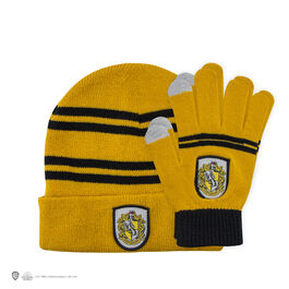 CNR - Harry Potter Beanie/Gloves Set for Kids Hufflepuff