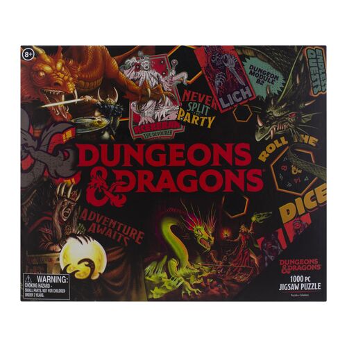 Dungeons and Dragons 1000pc Jigsaw