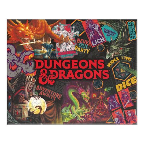 Dungeons and Dragons 1000pc Jigsaw