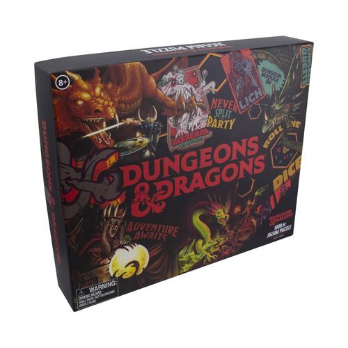 Dungeons and Dragons 1000pc Jigsaw