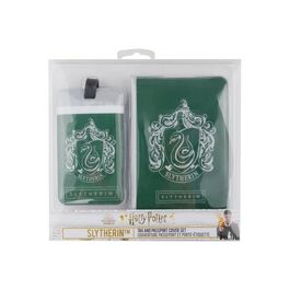 Tag and Passport cover Set Slytherin