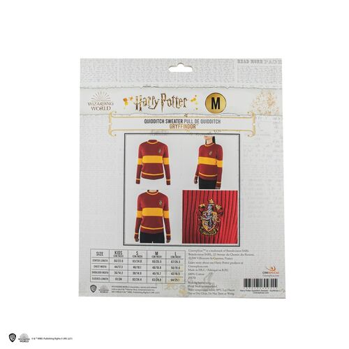 Jersey Harry Potter Gryffindor Quidditch (S)