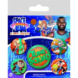 Set de chapas Space Jam 2 Tune Squad