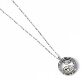 H.Potter Floating Charm Locket Necklace 3 charms