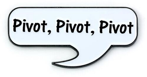 Friends The TV Series Pivot, Pivot Pin Badge