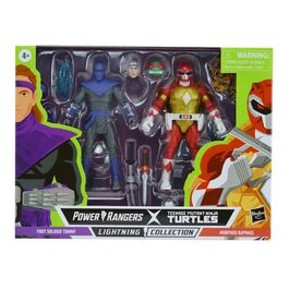 Pack Figuras Power Rangers & Tortugas Ninja Tommy y Rafael