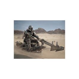 Puzzle lenticular The Mandalorian Speeder 500 piezas