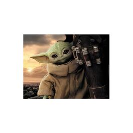 Puzzle lenticular The Mandalorian Grogu II 500 piezas