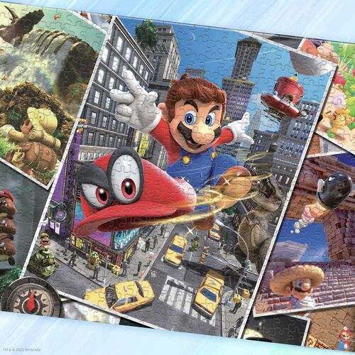 Puzzle 1000 piezas Super Mario Odyssey Snapshot