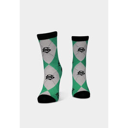 Harry Potter - Slytherin Kids Crew Socks (2Pack)