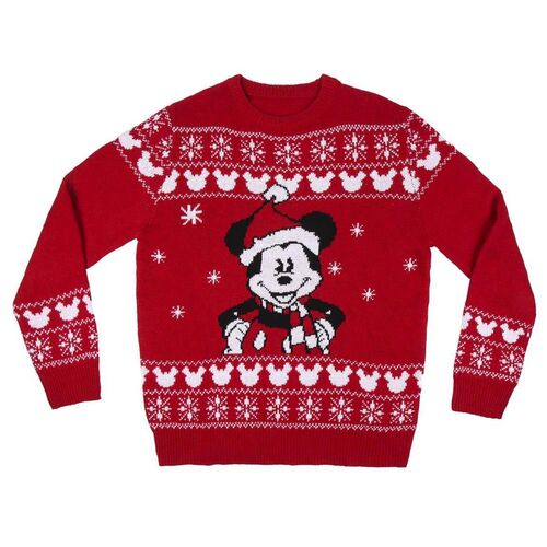 Jersey de Punto Navideo Disney Mickey XXL