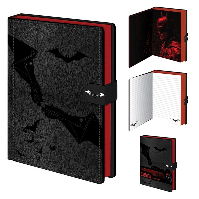 Cuaderno Premium A5 Tapa de cuero The Batman - REDSTRING ESPAÑA B2B