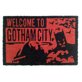 DC Comics Batman (Red - Welcome To Gotham) Doormat