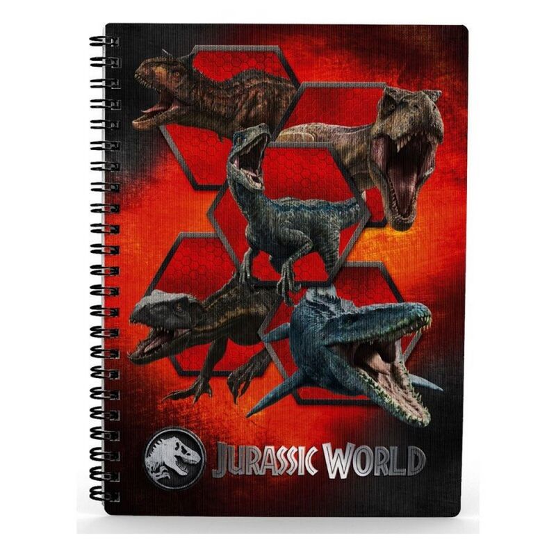 Jurassic World Lenticular Notebook Carnivorous - Redstring B2B