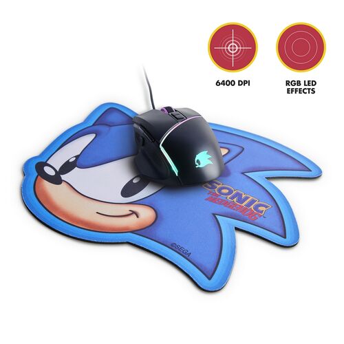 Sonic the Hedgehog Gaming Combo Set Keyboard Headset Gaming Mouse