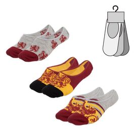 Pack 3 Calcetines Pinkie Harry Potter Gryffindor Tallas: 41-46