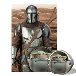 The Mandalorian y The Child Puzzle in a Tin