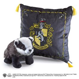 Cojín y peluche Harry Potter Hufflepuff